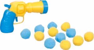 Flamingo Toy Dalta Gun + 12 Yellow Balls