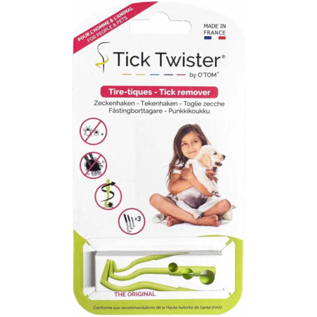 O'Tom Tick Twister tægetang sæt med 3 stk.