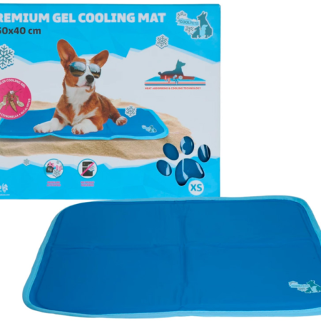 CoolPets Premium Cooling Mat XS 40x30 cm. Blå