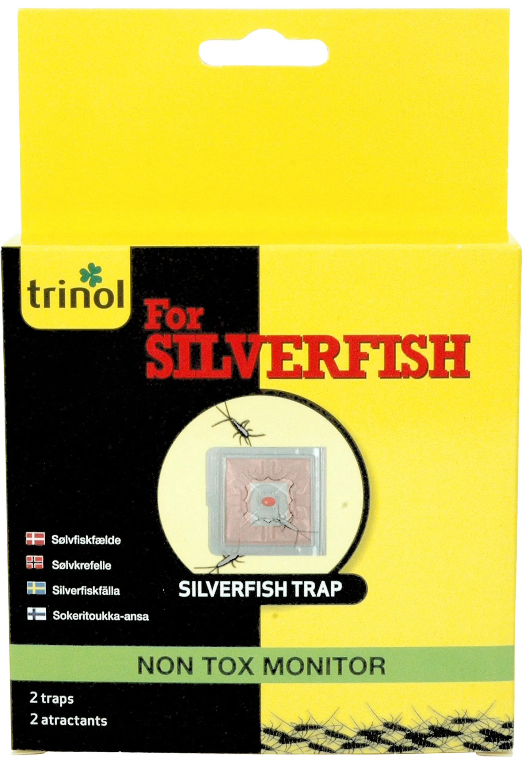 Trinol Silverfish Trap (Sølvfiskfælde) - 2 stk.