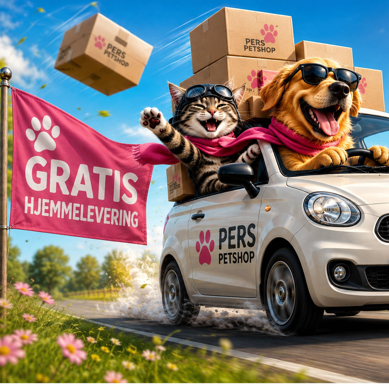 Gratis hjemmelevering