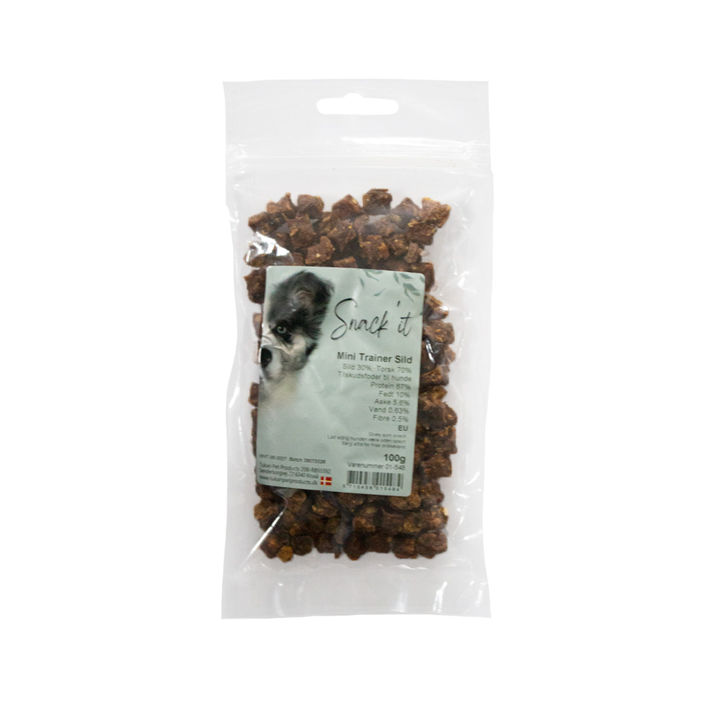 Snack'it Mini Trainers Torsk 100 g. - Billede 3