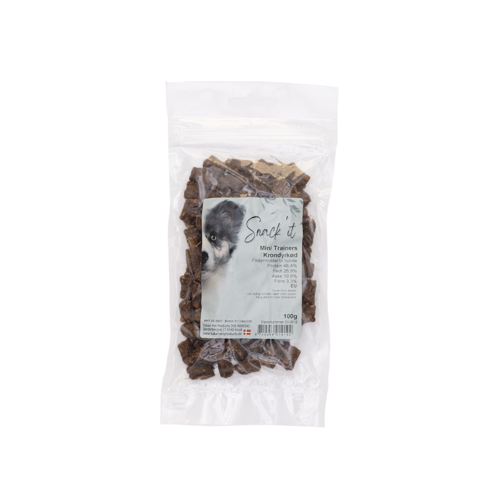 Snack'it Mini Trainers Kyllingekød 100 g. - Billede 4