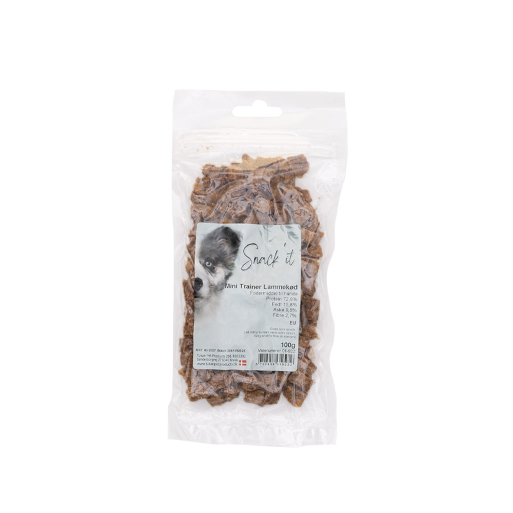 Snack'it Mini Trainers Makrel 100 g. - Billede 2