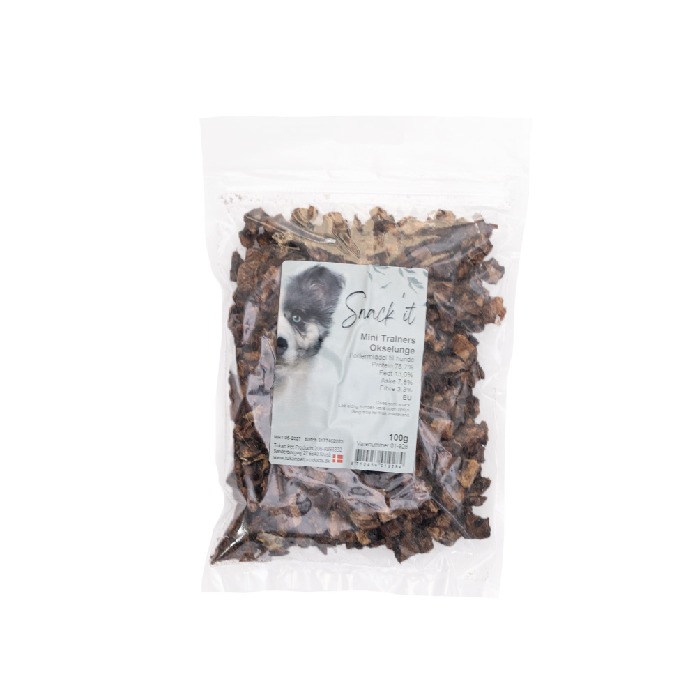 Snack'it Mini Trainers Okselunger 100 g. - Billede 4