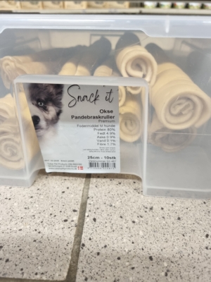 Snack'it Okse Pandebraskruller 25 cm.
