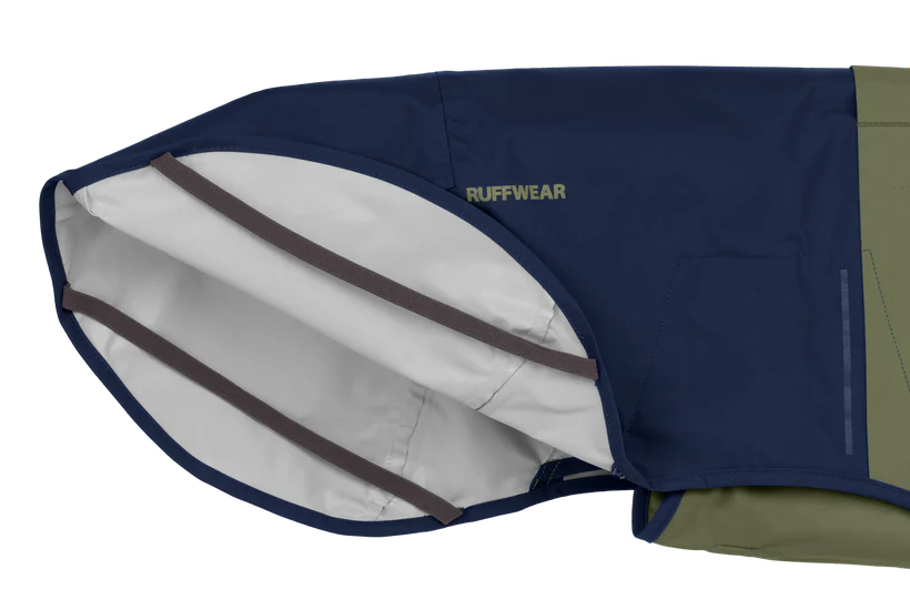 Ruffwear Sun Shower™ regnjakke Midnight Blue.