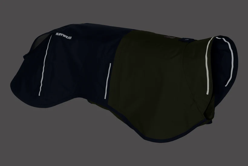 Ruffwear Sun Shower™ regnjakke Midnight Blue.