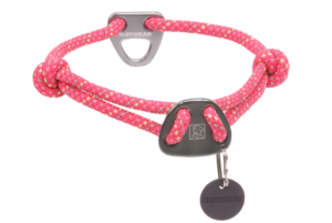 Ruffwear Knot-a-Collar halsbånd Fireweed Pink.
