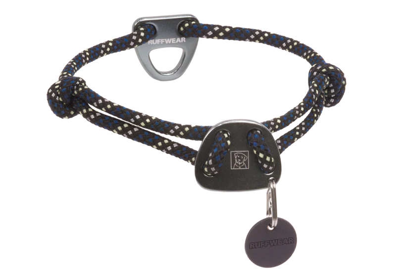 Ruffwear Knot-a-Collar halsbånd Obsidian Black.
