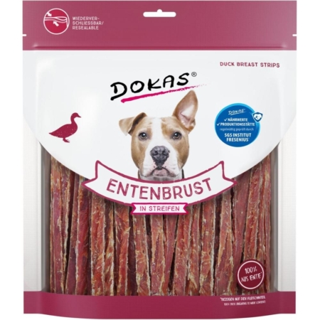Dokas Andebryststrimler 500 g.
