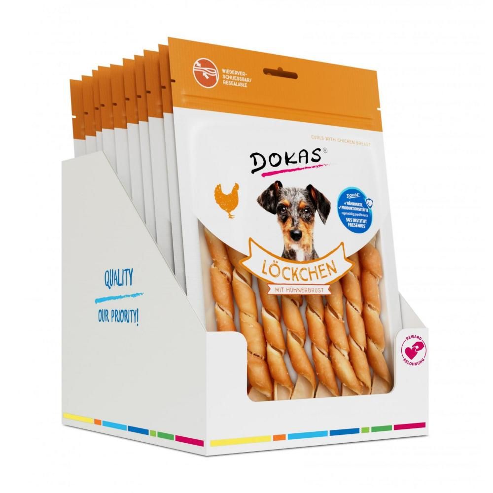 Dokas snoet kyllingebryst 120 g.