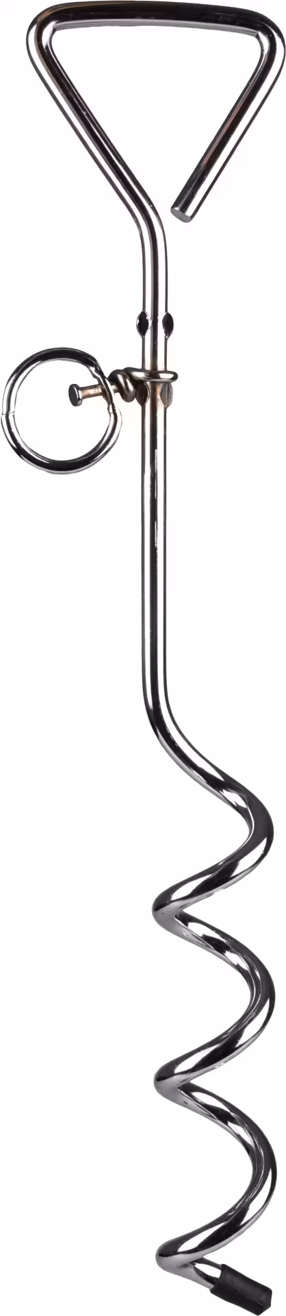 Galvaniseret metalpæl 41 cm