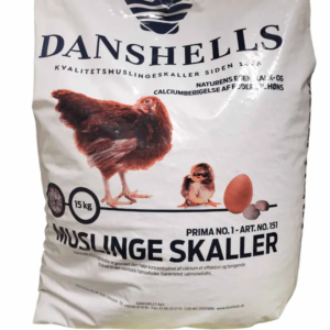 Danshells Muslingeskal til høns