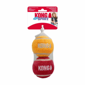 Kong Sport Softies Ball Large 2 stk. Ø7,5 cm.