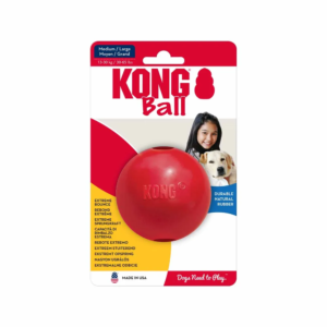 Kong bold med hul. M/L Ø7,5 cm.