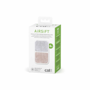 AirSift-kattebakkefilter med dobbeltvirkende effekt (6-pak)