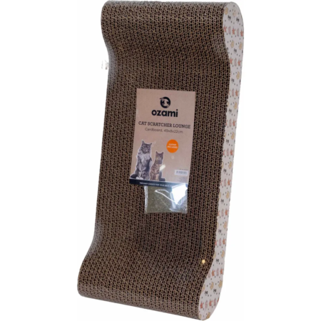 OZAMI CAT SCRATCHER LOUNGE 49X8X22CM