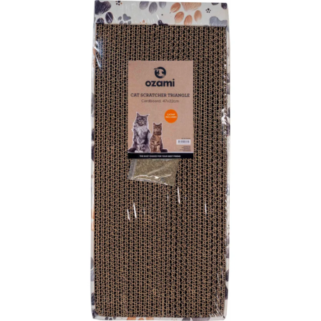 Ozami Cat Scratcher Triangle 47x22cm