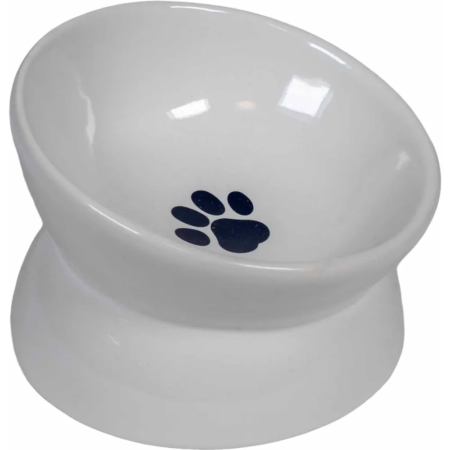 Ozami Ceramic Raised Bowl Paw