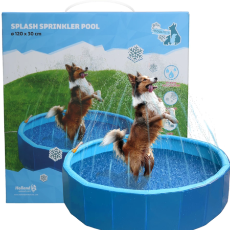 CoolPets Splash Sprinkler Pool Ø120 cm.