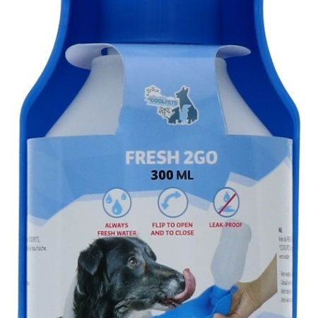 CoolPets Fresh 2GO Water bottle 300 ml.