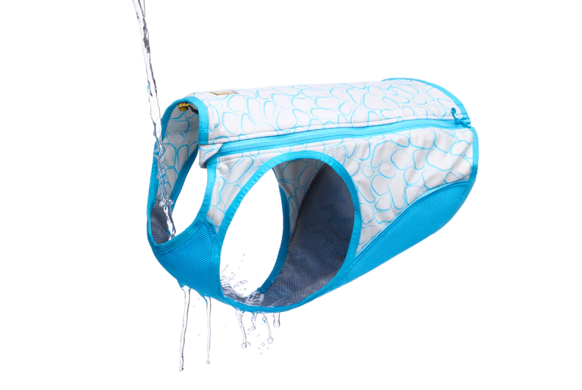 Ruffwear Swamp Cooler Zip™ kølevest, blå.