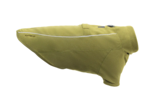 Ruffwear fleece jakke, grøn.
