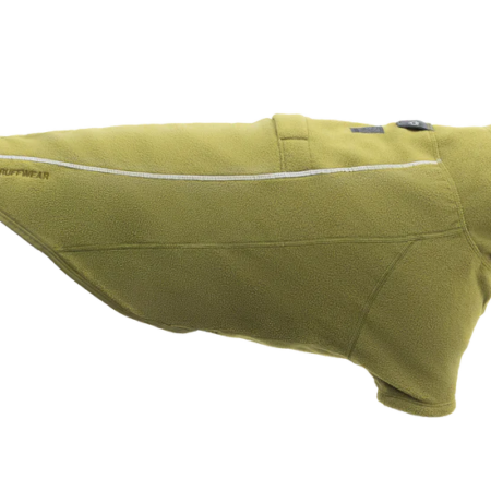 Ruffwear fleece jakke, grøn.