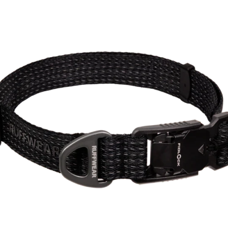 Ruffwear Ridgeline halsbånd Obsidian Black.