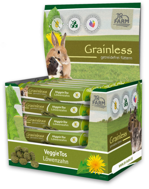 JR Farm Grainless VeggieTos Mælkebøtte 25g