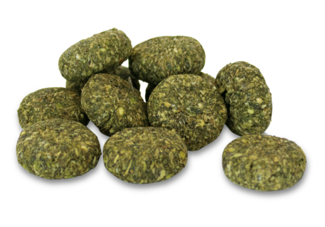 JR Farm Grainless VeggieTos Mælkebøtte 25g2