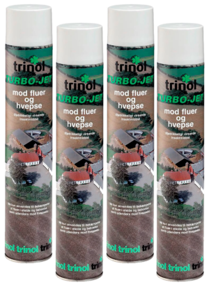 Trinol Turbo-Jet Fluespray 600 g.