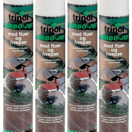 Trinol Turbo-Jet Fluespray 600 g.