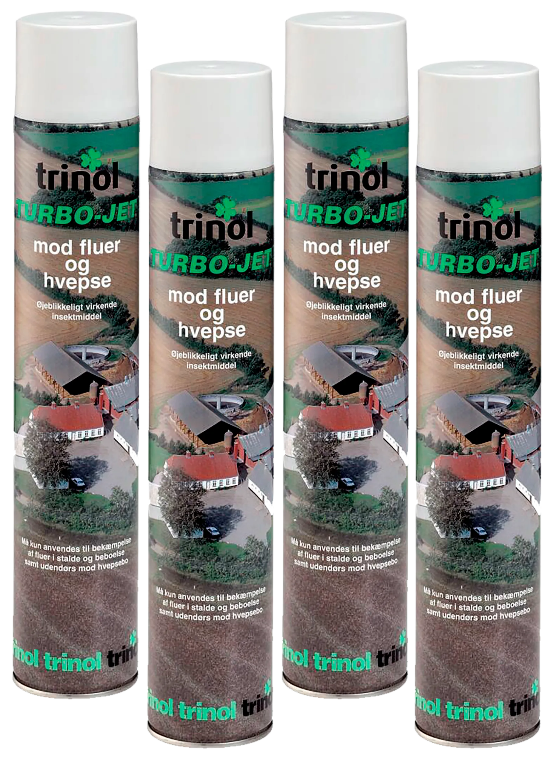 Trinol Turbo-Jet Fluespray 600 g.