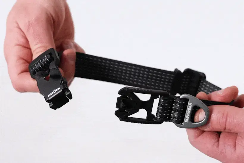 Ruffwear Ridgeline halsbånd Obsidian Black.