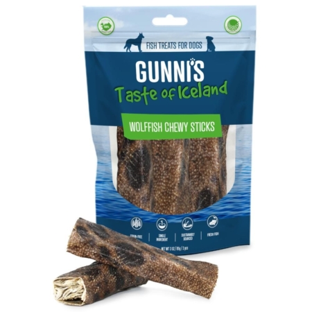 Gunnis Tyggepinde Havkat 3 stk. 90 g.