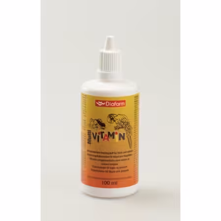 Diafarm Multivitamin til fugle og gnavere, 100 ml.
