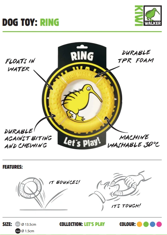 Kiwi Walker Let's play Ring - Maxi - blå - Billede 3
