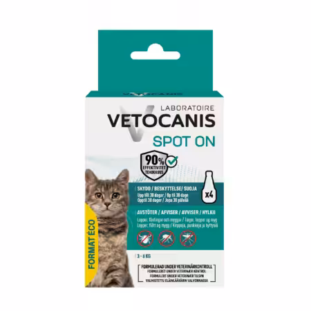 Vetocanis Anti-parasit Spot on Kat 3-6 kg. Economi