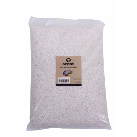 Akvariegrus Gravel White 3-4 mm. 10 kg.