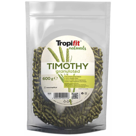 Tropifit Naturals Timothyhø Granulat 600 g.