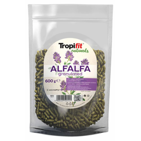 Tropifit Naturals Alfalfa Granulat 600 g.