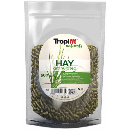 Tropifit Naturals Hø Granulat 600 g.