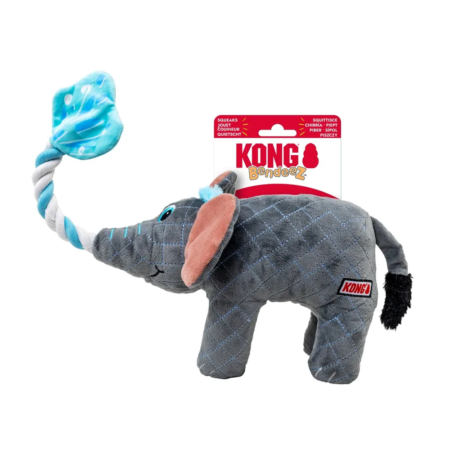 Kong Bendeez Elephant L 32x31x9,5 cm.