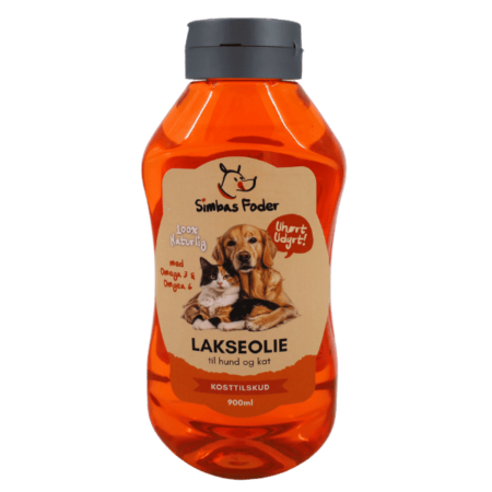Simbas Foder Lakseolie 900 ml.