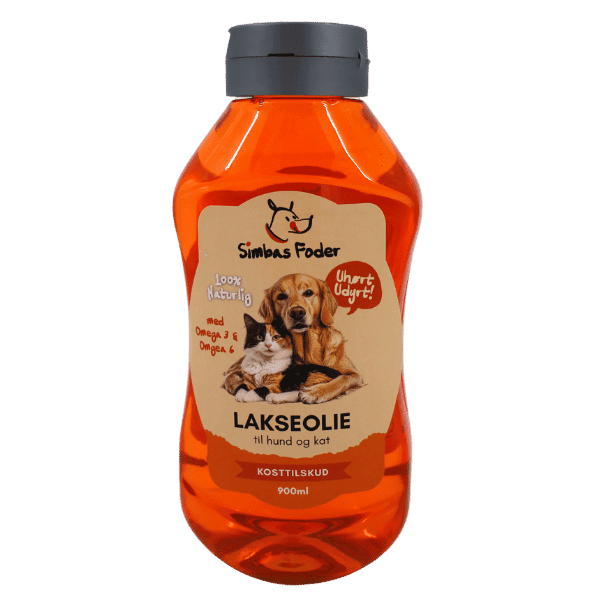 Simbas Foder Lakseolie 900 ml.