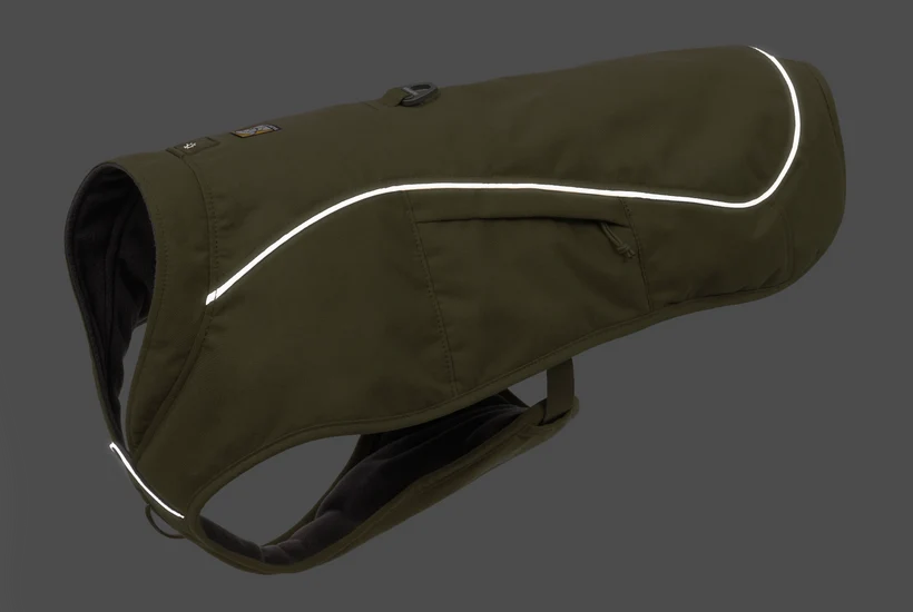 Ruffwear Overcoat Fuse™ Insulated Vest Cedar Green