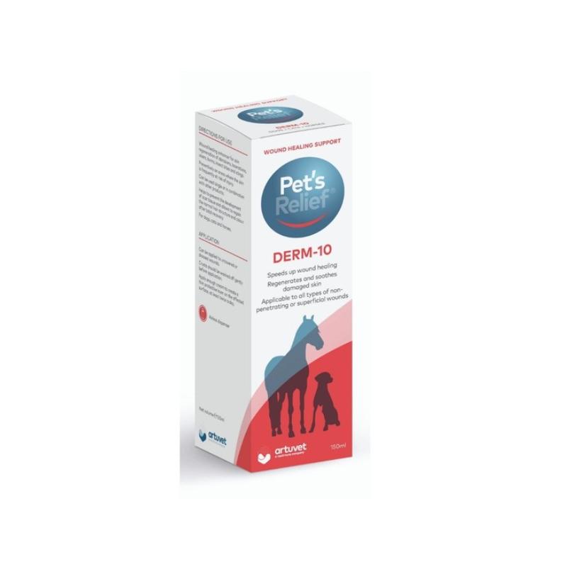 Pet´s Relief Derm-10 sårhelende hudcreme