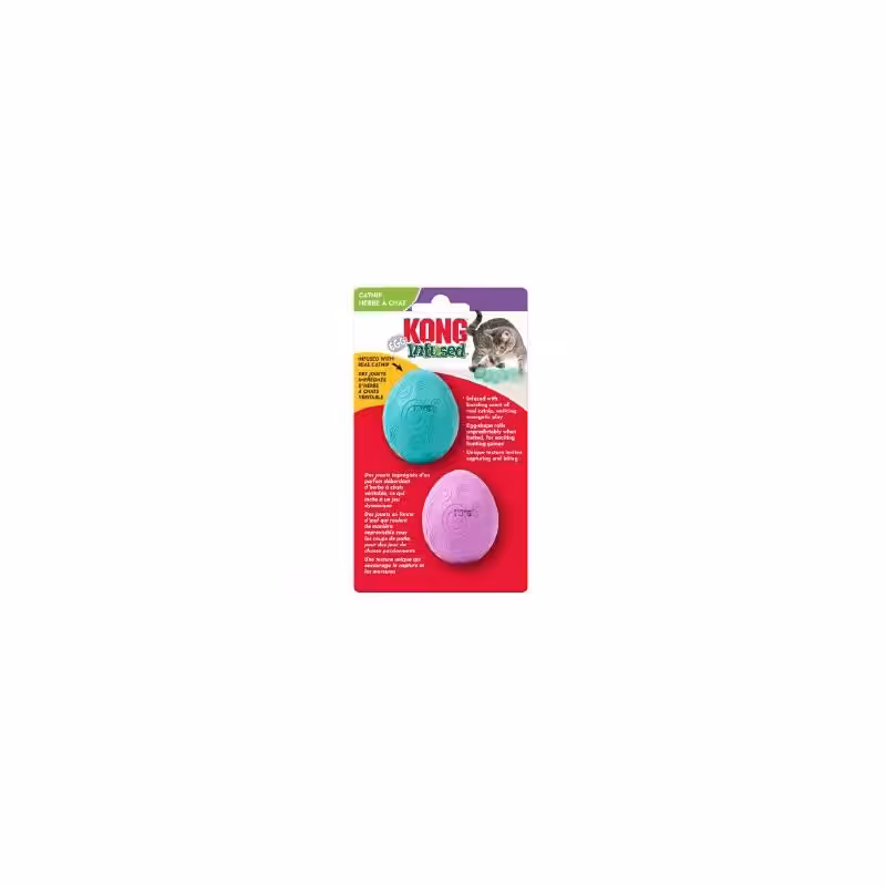 Kong Infused™ Catnip Egg 2-pk